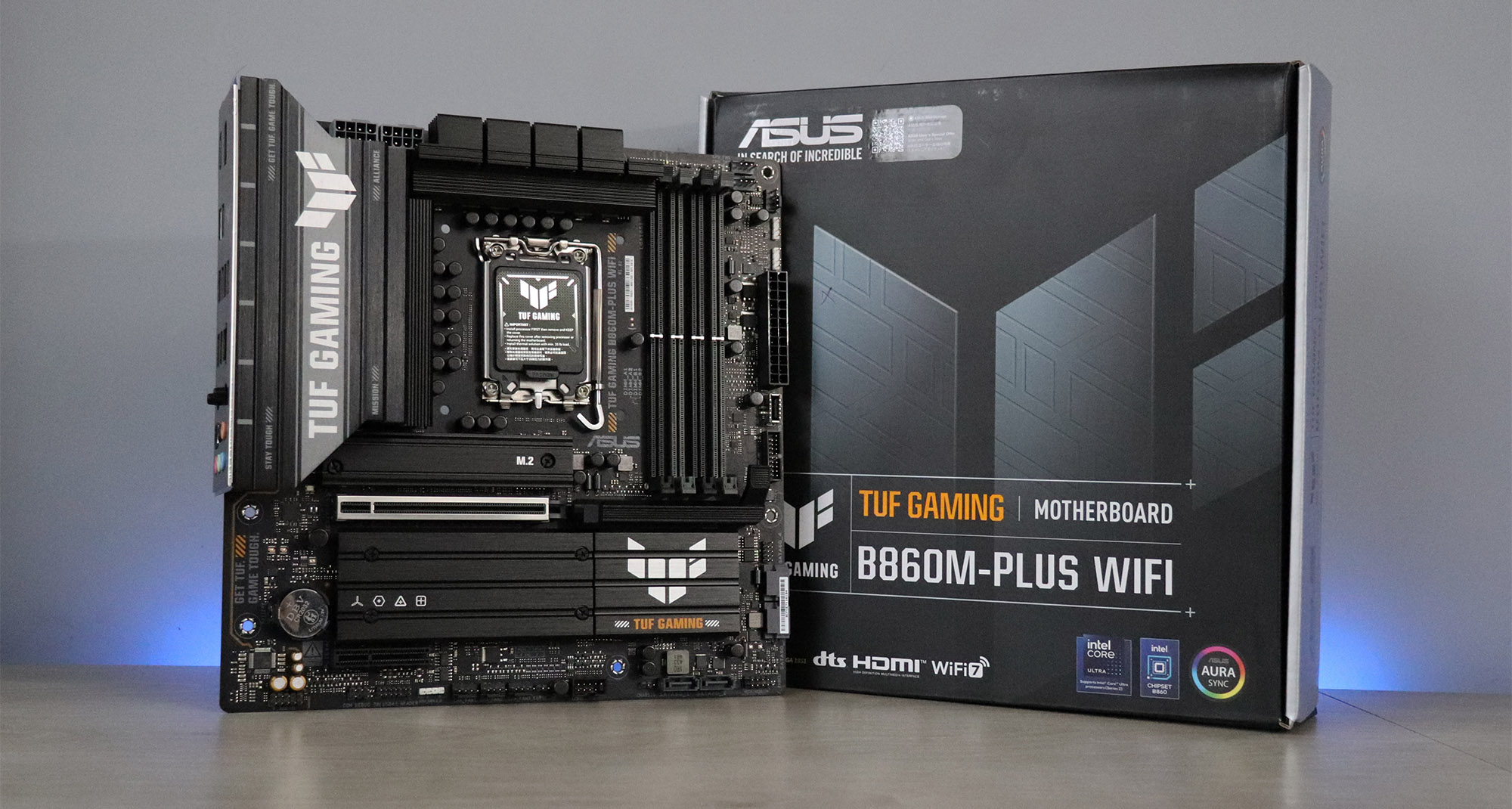 Imagen de ASUS TUF GAMING B860M-PLUS WIFI – REVIEW