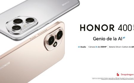Llegó a Perú la Serie HONOR 400 con IA Studio, cámara de 200MP y batería de Silicon-Carbon