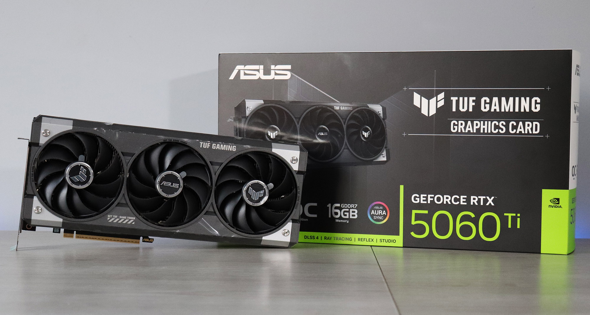 Imagen de ASUS TUF GAMING GEFORCE RTX 5060 Ti 16GB – REVIEW