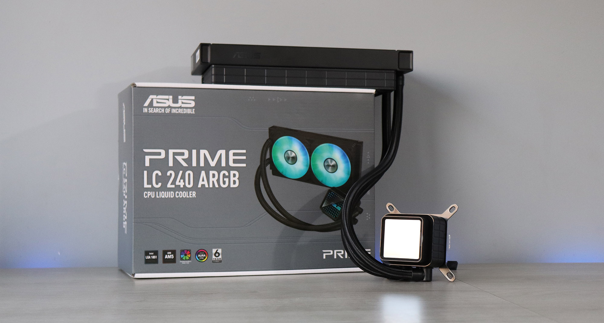 Imagen de ASUS PRIME LC 240 ARGB - REVIEW