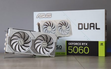 ASUS DUAL GEFORCE RTX 5060 WHITE – REVIEW