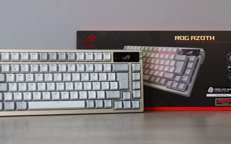ASUS ROG AZOTH WHITE – REVIEW