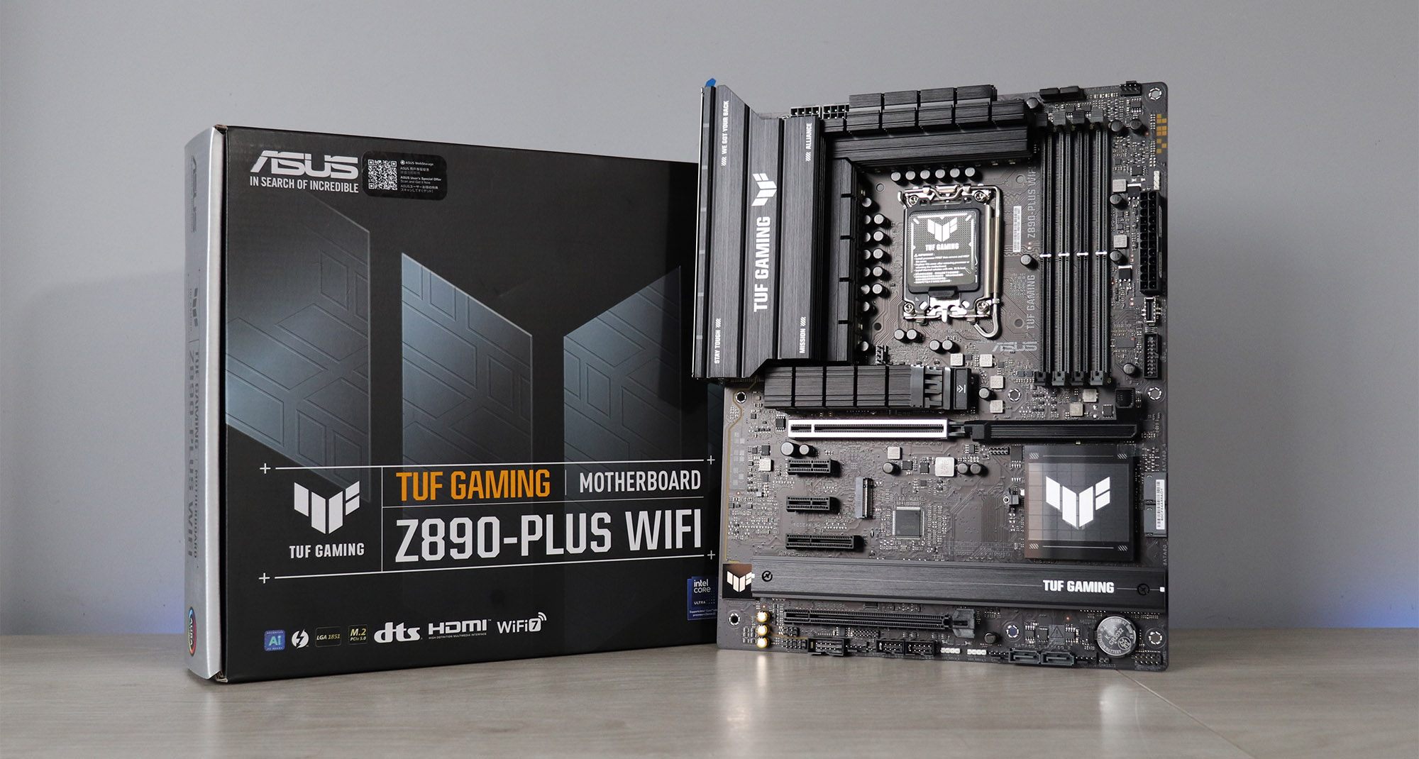 Imagen de ASUS TUF GAMING Z890-PLUS WI FI – REVIEW