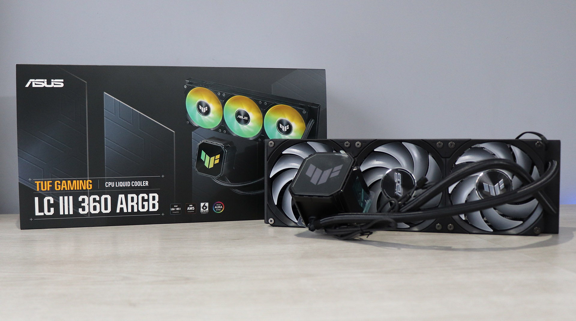 Imagen de ASUS TUF GAMING LC III 360 ARGB - REVIEW