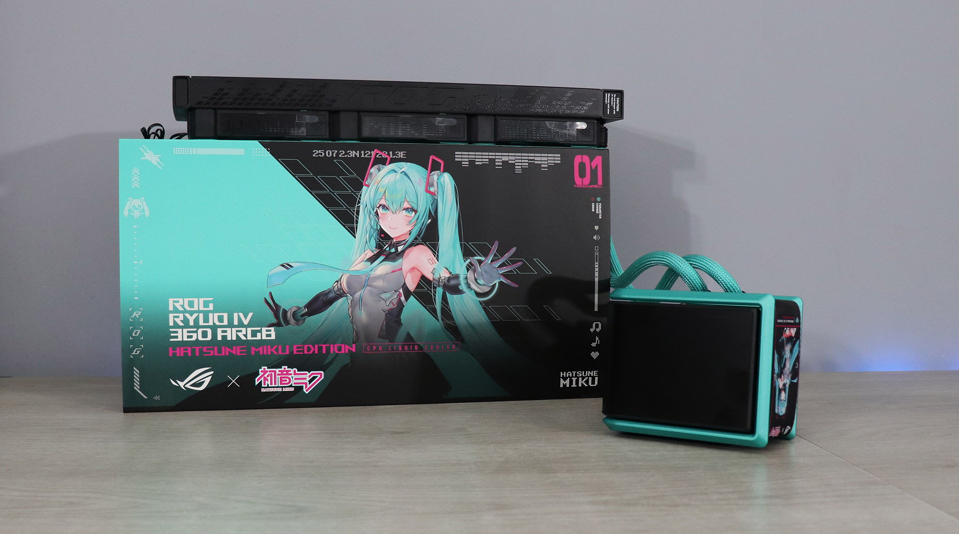 Imagen de ASUS ROG RYUO IV 360 ARGB HATSUNE MIKU EDITION – REVIEW