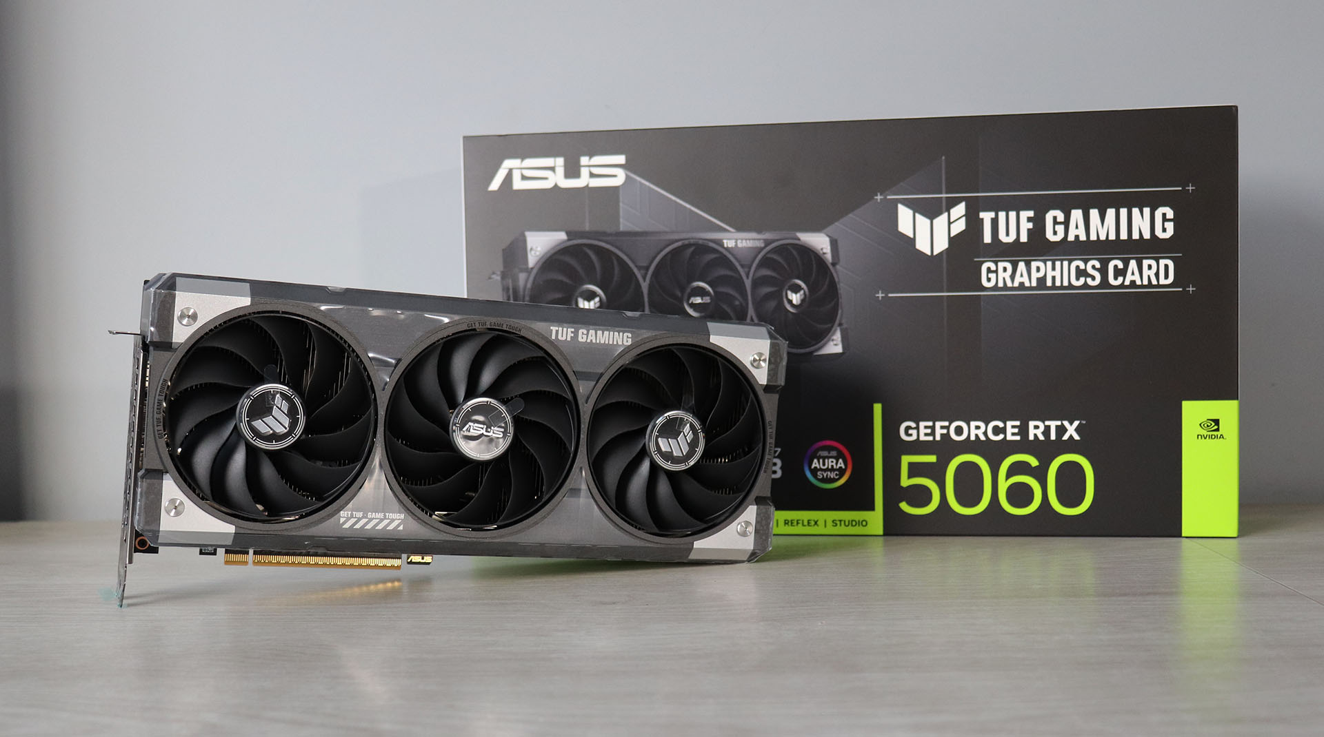 Imagen de ASUS TUF GAMING GEFORCE RTX 5060 – REVIEW