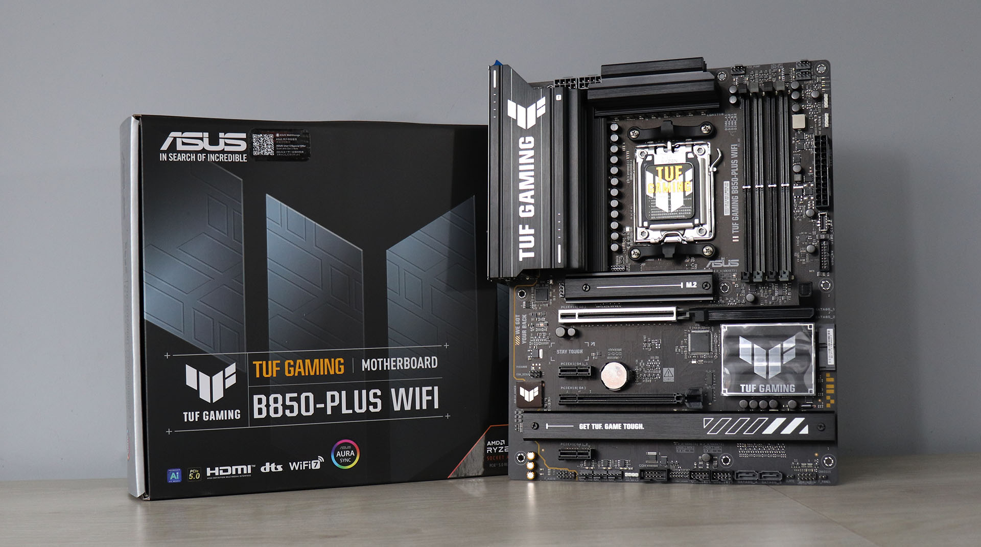 Imagen de ASUS TUF GAMING B850-PLUS WIFI – REVIEW