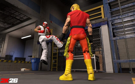 WWE 2K26 se alía con Capcom en un DLC sin precedentes que transforma a sus luchadores en figuras de Street Fighter